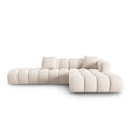 Windsor & Co Halley Hoekbank 5-zits - Rechts - Crème