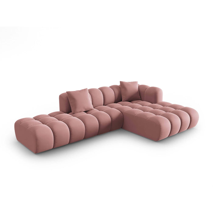 Windsor & Co Halley Hoekbank 5-zits - Rechts - Roze