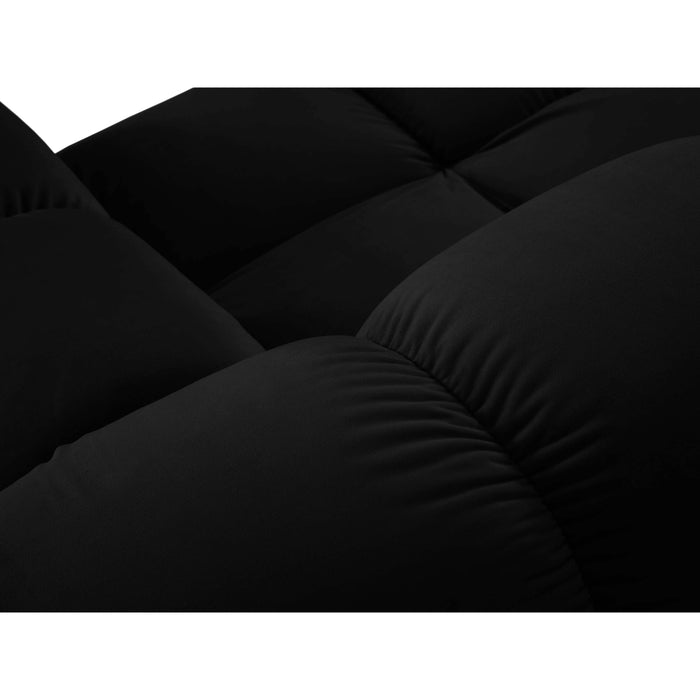 Milo Casa Tropea Modulair Bank Element - Hoek  Rechts - Zwart