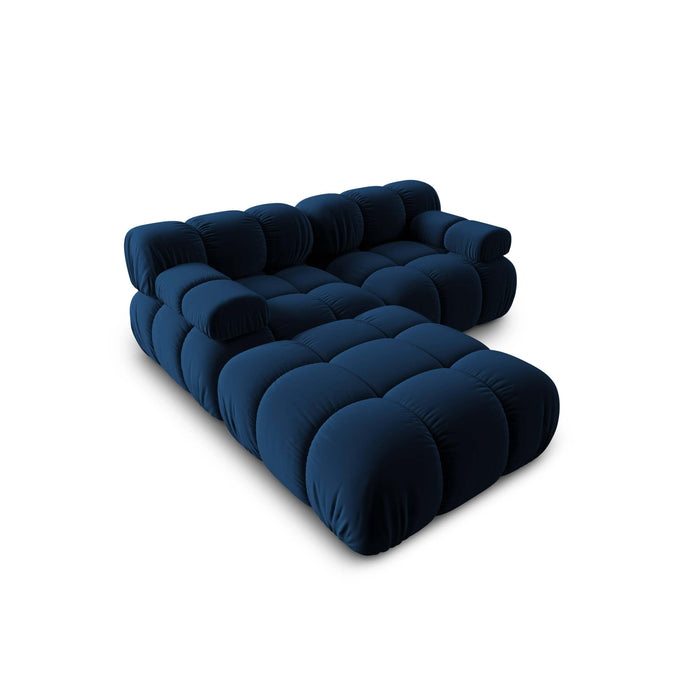 Milo Casa Tropea Modulaire 2-zitsbank met Hocker - Koningsblauw