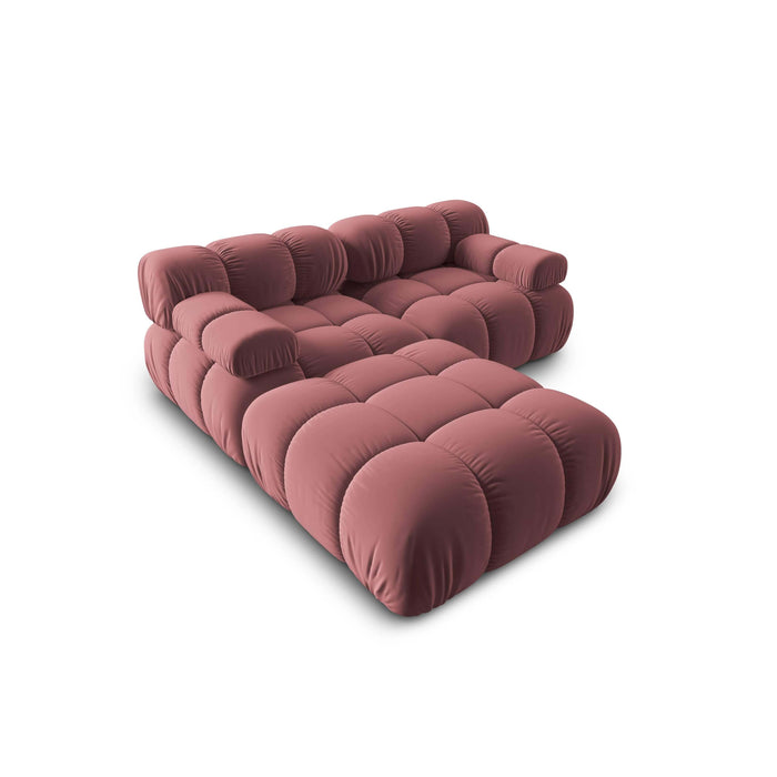 Milo Casa Tropea Modulaire 2-zitsbank met Hocker - Roze