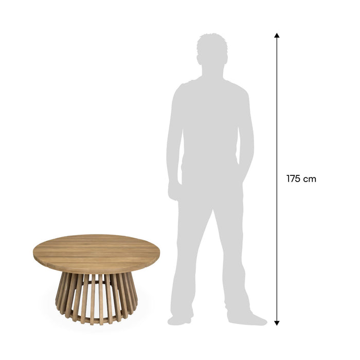 sweeek - Tuintafel, Ø80cm x H40cm