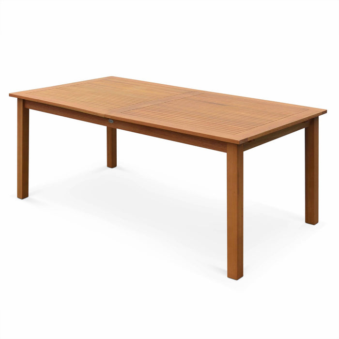 sweeek - Uitschuifbare houten tuintafel 180-240cm