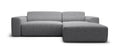 NADUVI Collection Nina Hoekbank Rechts - Bouclé - Lichtgrijs