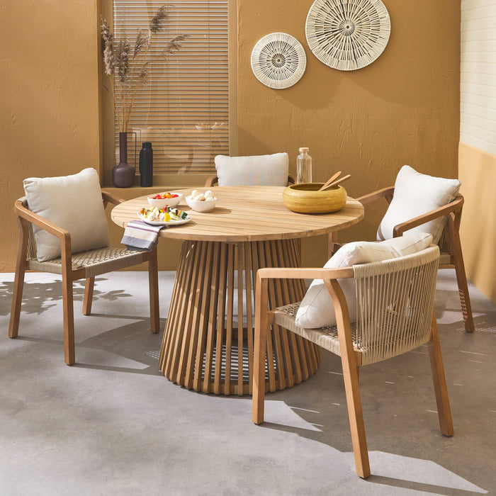 sweeek - Eettafel, 4 zitplaatsen, binnen|buiten