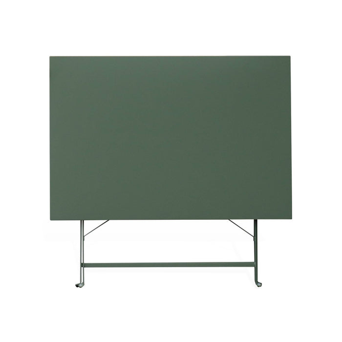 sweeek - Inklapbare metalen bistrotafel 110 x 70cm, voor 4 personen