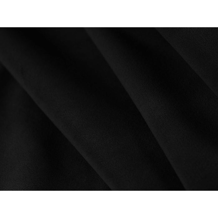 Windsor & Co Sao Hoekbank met Chaise Longue Links - 4-zits - Velvet - Zwart