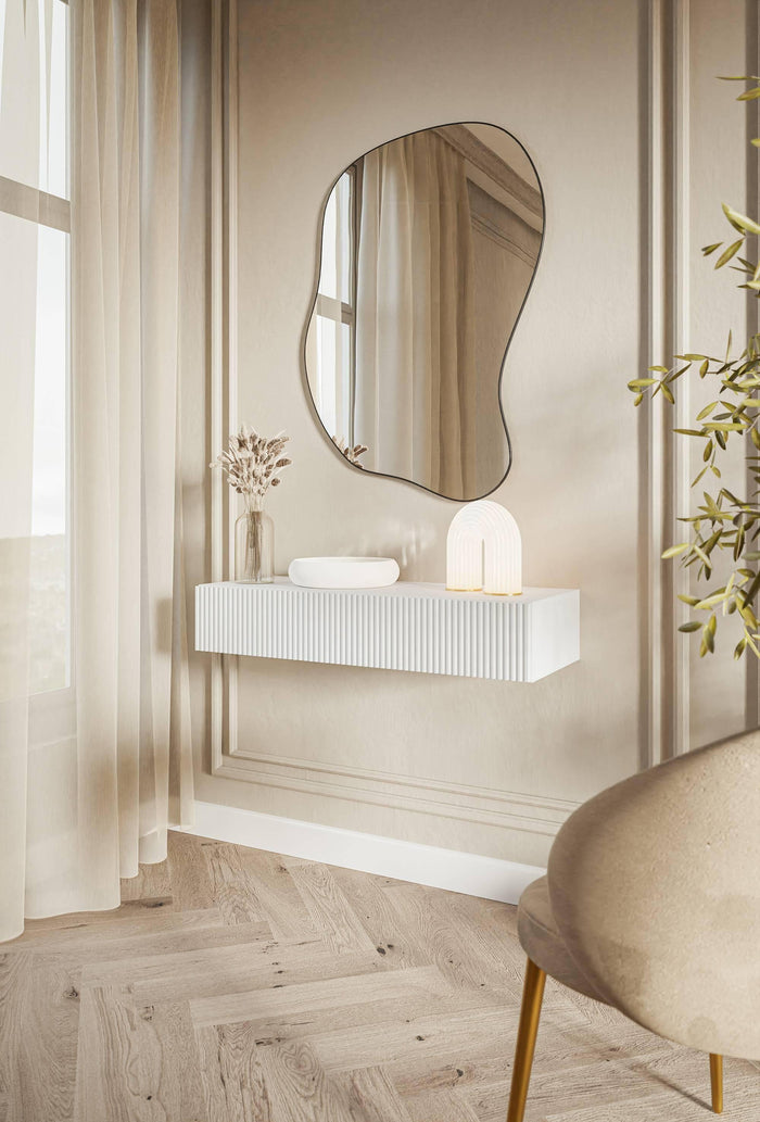 NADUVI Collection Vesper Sidetable Zwevend - Wit