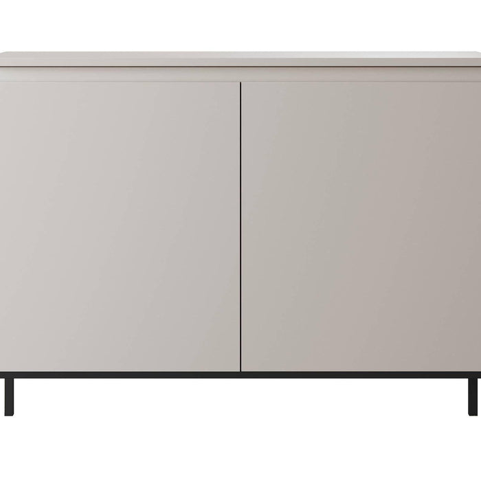 NADUVI Collection Kate Dressoir - B 100 cm - Beige / Zwart