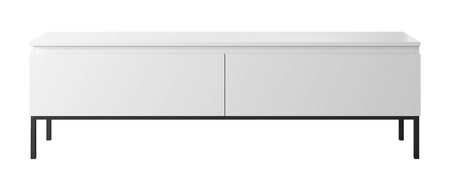 NADUVI Collection Kate Tv-Meubel - B 150 cm - Wit / Zwart