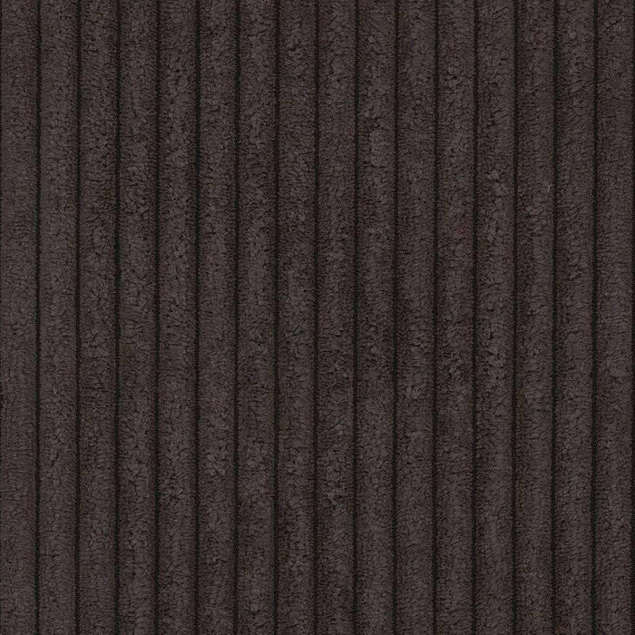 NADUVI Collection Nina U-bank Rechts - Ribstof - Donkerbruin