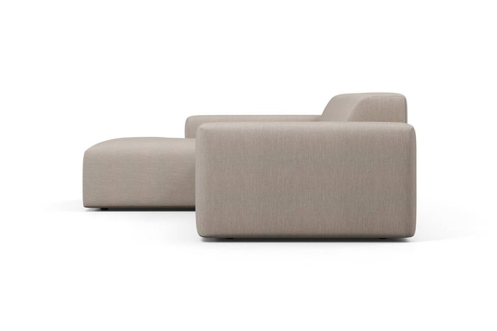 NADUVI Collection Nina Hoekbank Links - Linnen - Beige