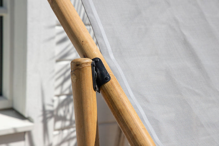 Rebellenclub Hydra Inklapbare Loungestoel - Naturel Bamboe