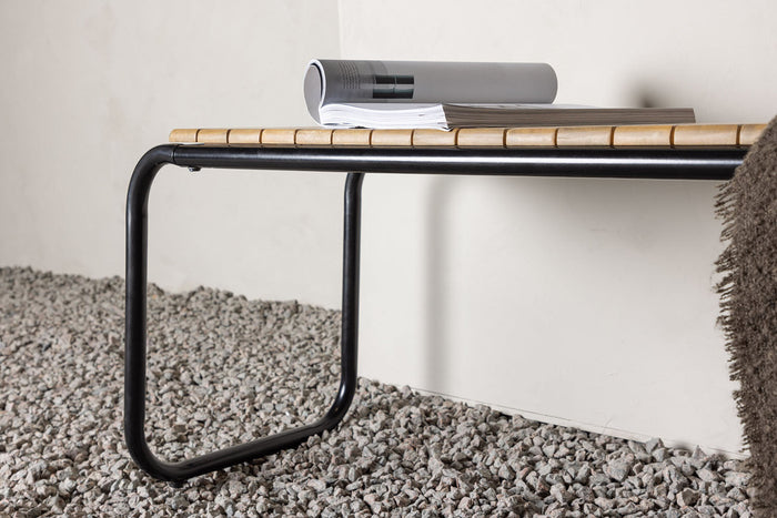 Rebellenclub Aspen Tuinbankje - Zwart