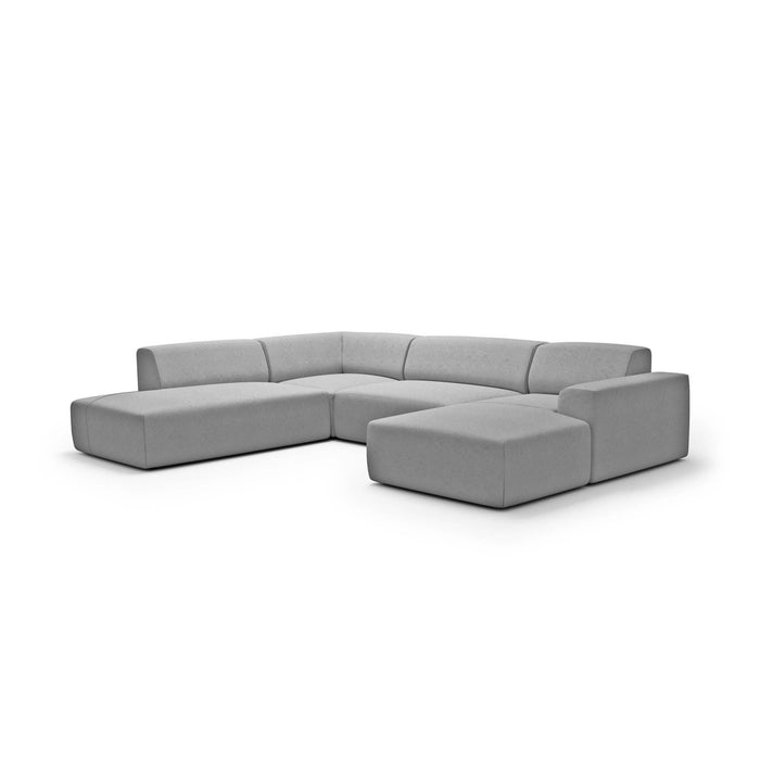 NADUVI Collection Nina U-bank Links - Ribstof - Lila