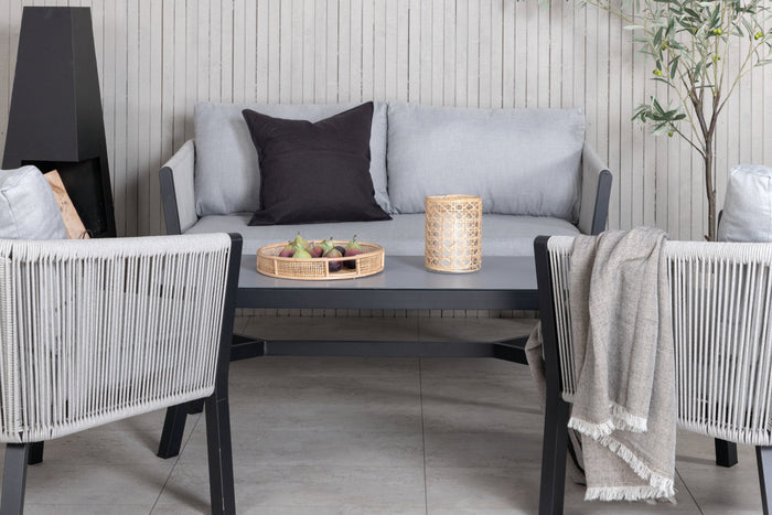 Rebellenclub Amary Loungeset - Zwart