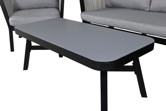 Rebellenclub Amary Loungeset - Zwart