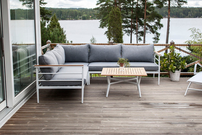 Rebellenclub Tonga Hoekloungeset - Wit