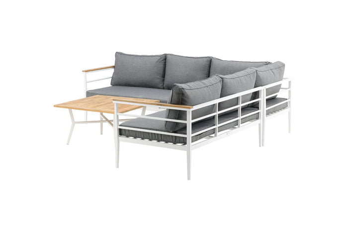 Rebellenclub Tonga Hoekloungeset - Wit