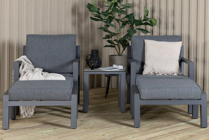 Rebellenclub Lilium Loungeset - Zwart