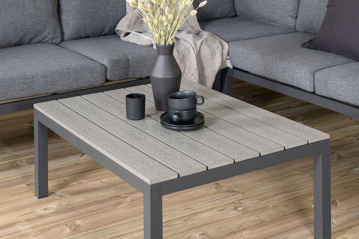 Rebellenclub Yarro Hoekloungeset - Zwart