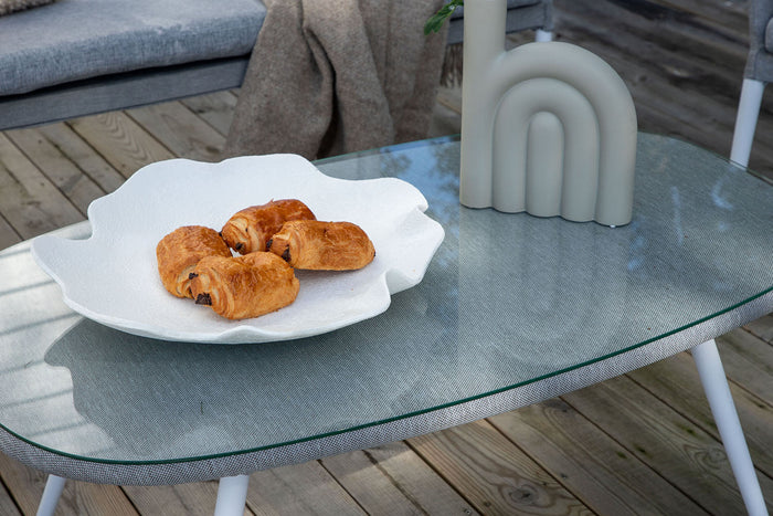 Rebellenclub Haze Loungeset - Wit Grijs