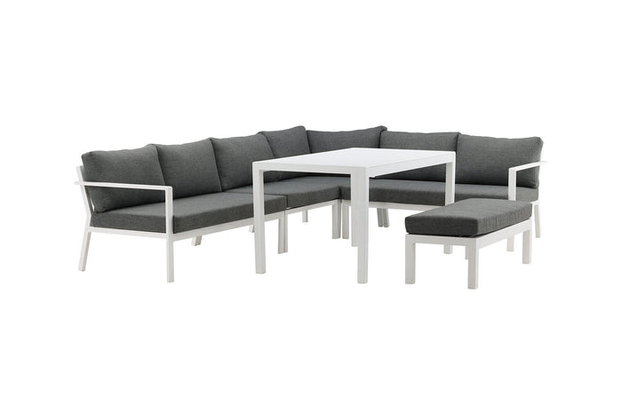 Rebellenclub Dalia Hoekloungeset - Wit