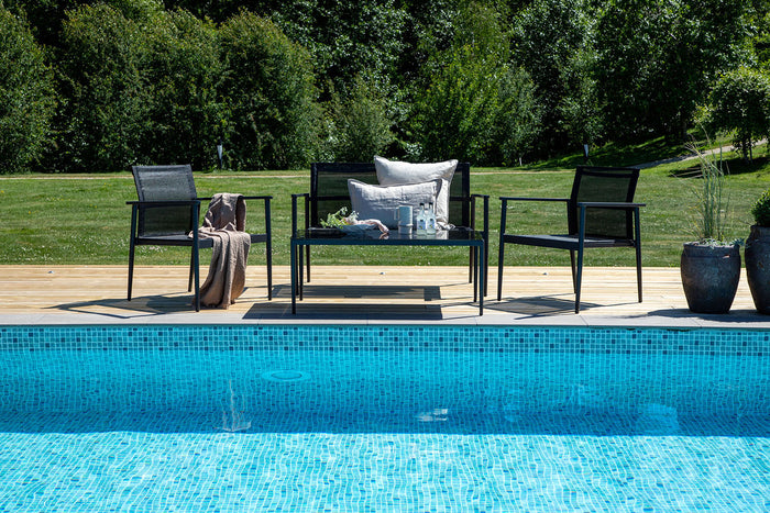 Rebellenclub Solis Loungeset - Zwart