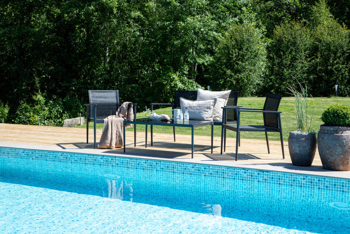 Rebellenclub Solis Loungeset - Zwart