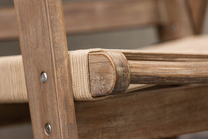 Rebellenclub Bern Tuin Loungestoel - Donker Bruin