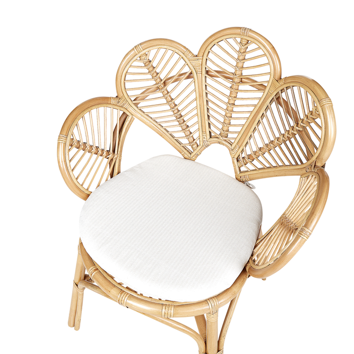 Beliani - FLORENTINE II - Fauteuil set van 2 - Natuurlijk - Rotan