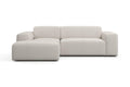 NADUVI Collection Nina Hoekbank Links - Linnen - Crème