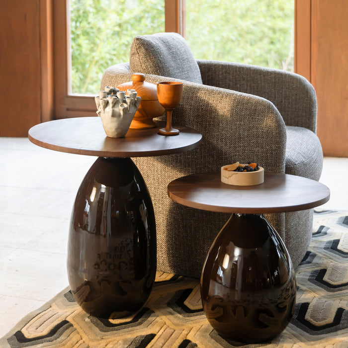 Dutchbone Silvine Bijzettafel - Set van 2