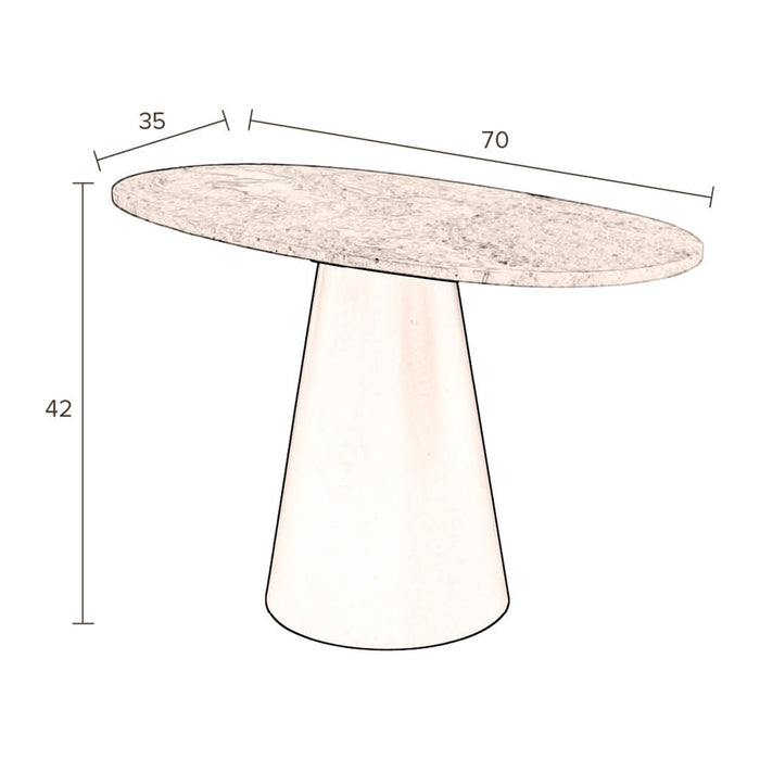 Dutchbone Jared Bijzettafel