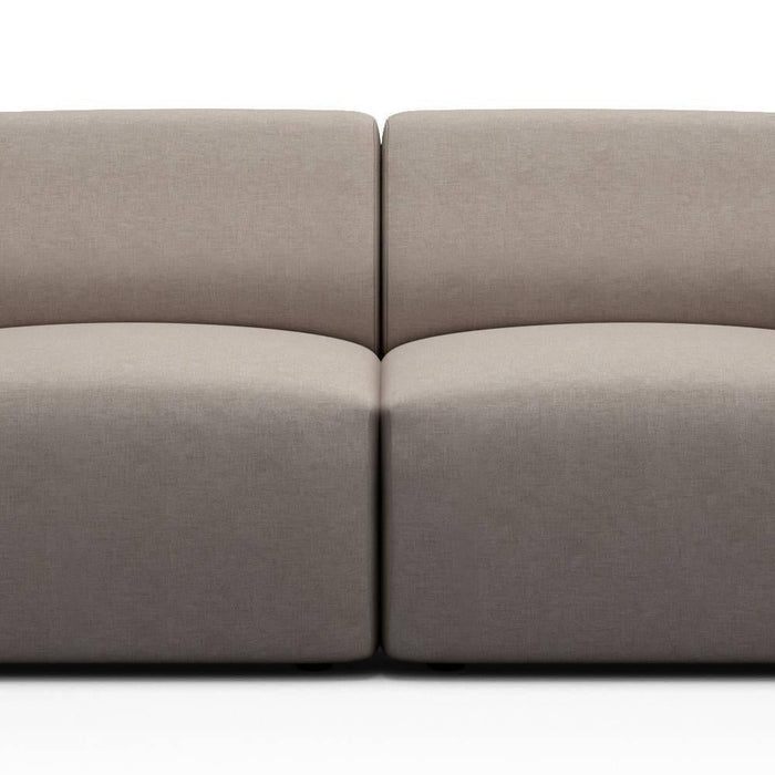 NADUVI Collection Nina 2-zitsbank - Linnen - Beige