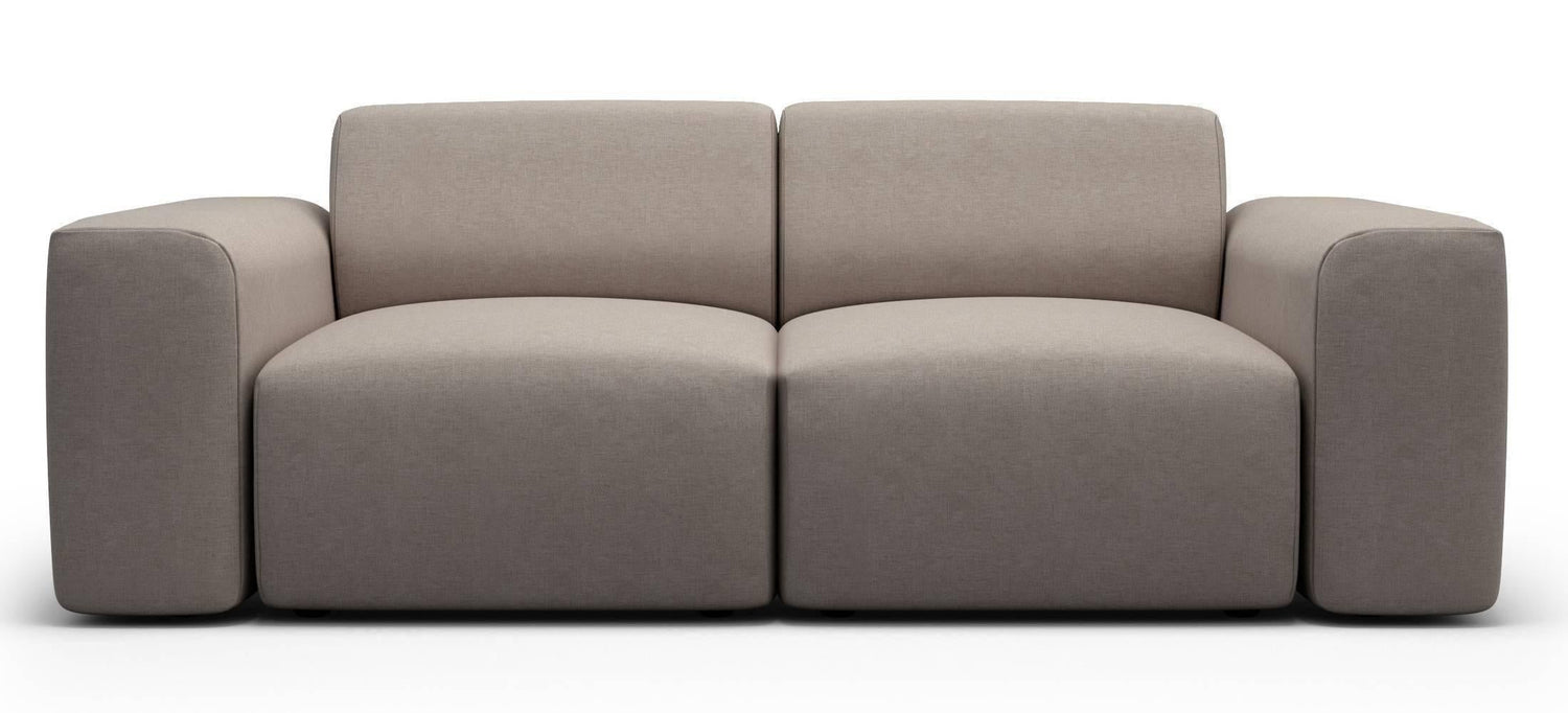 NADUVI Collection Nina 2-zitsbank - Linnen - Beige