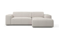 NADUVI Collection Nina Hoekbank Rechts - Linnen - Crème