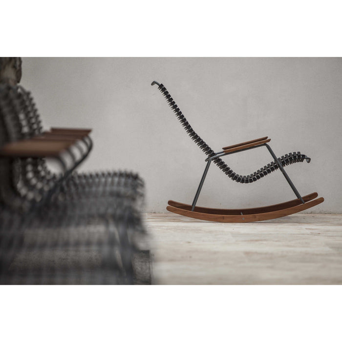 Click schommelstoel Pine Green