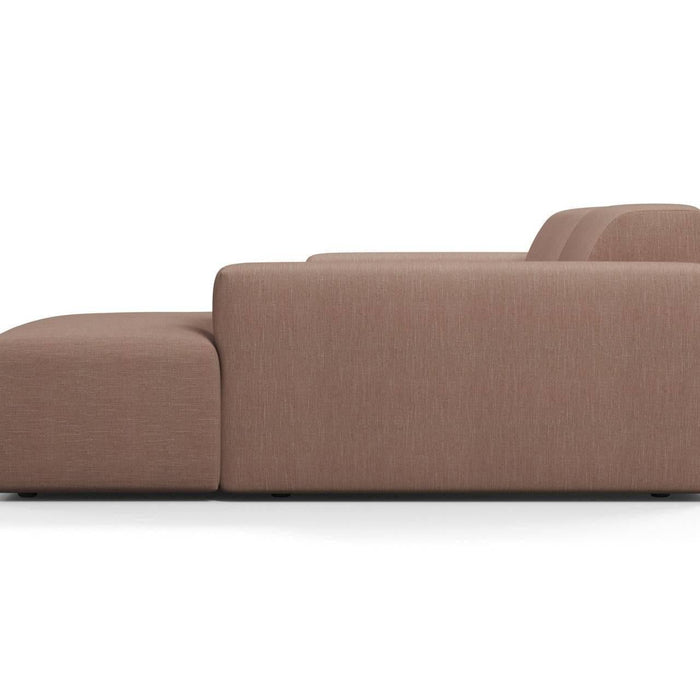 NADUVI Collection Nina Hoekbank Rechts - Linnen - Oudroze