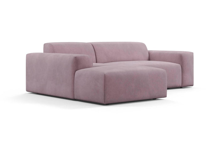 NADUVI Collection Nina Hoekbank Links - Velvet - Lila