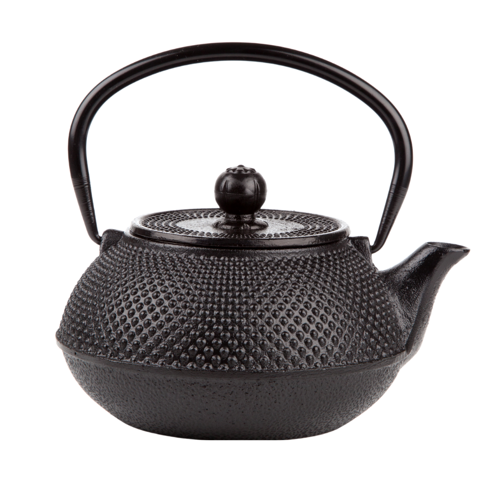 OTIX Japanse Theepot met Filter Theekan Tetsubin Zwart 1.5L Gietijzer