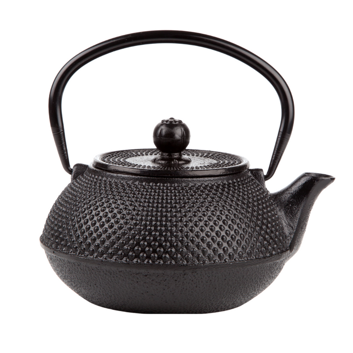 OTIX Japanse Theepot met Filter Theekan Tetsubin Zwart 1.5L Gietijzer