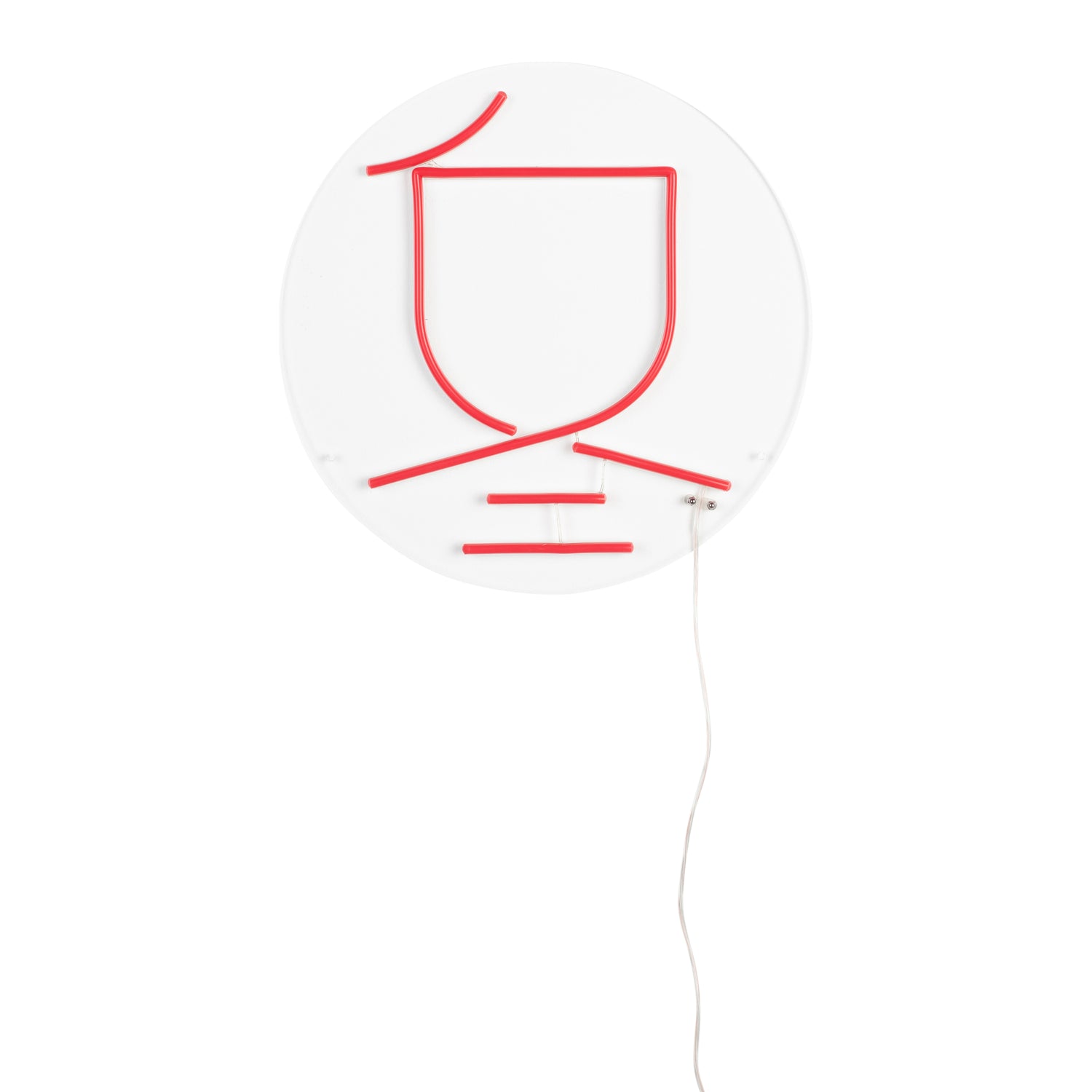 Dutchbone Sya Neon Wandlamp - Winter