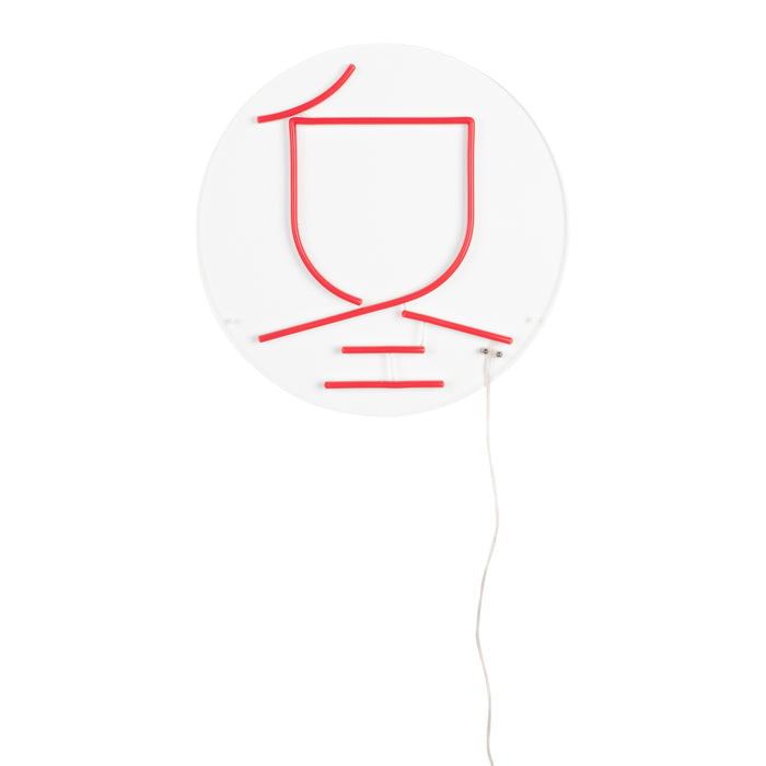 Dutchbone Sya Neon Wandlamp - Winter