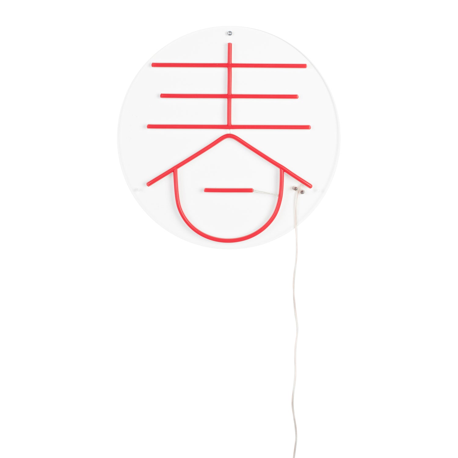 Dutchbone Sya Neon Wandlamp - Spring