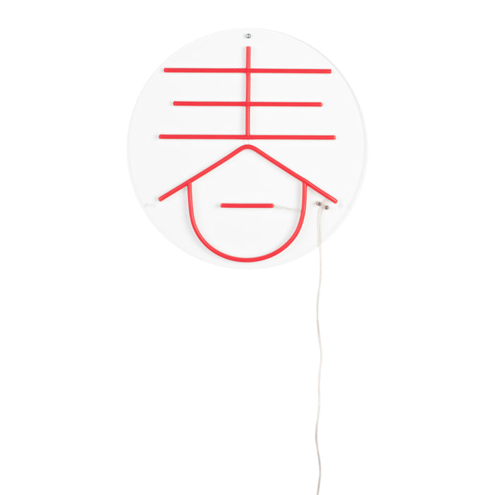 Dutchbone Sya Neon Wandlamp - Spring