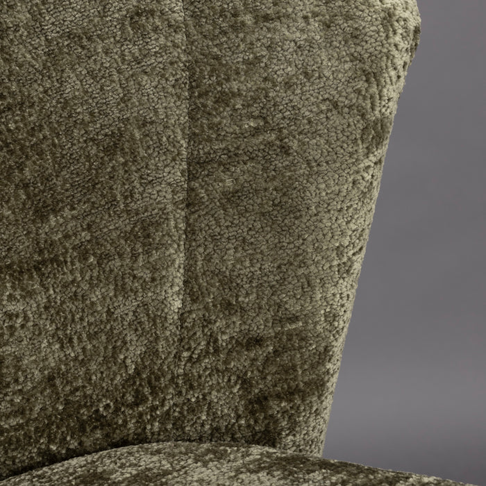 Dutchbone Georgia Barkruk H 75 - Groen