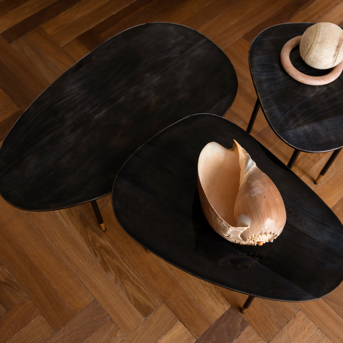 Dutchbone Phyllis Bijzettafel - Set van 3