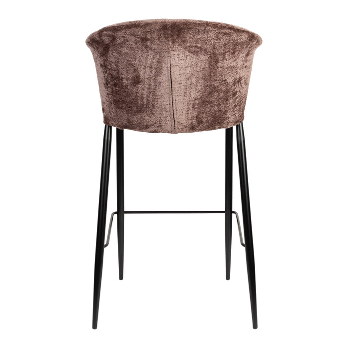 Dutchbone Georgia Barkruk H 75 - Paars