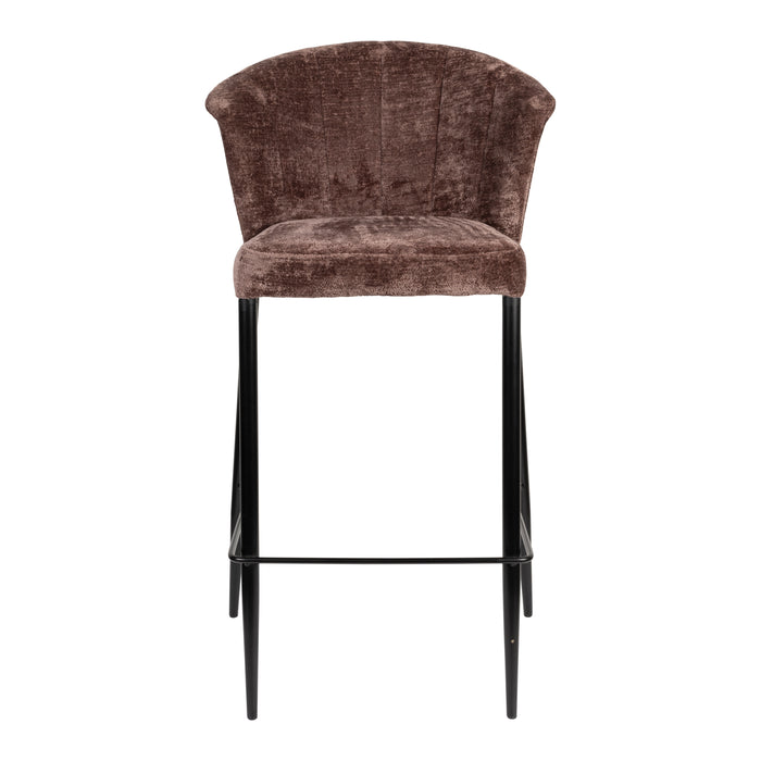 Dutchbone Georgia Barkruk H 75 - Paars